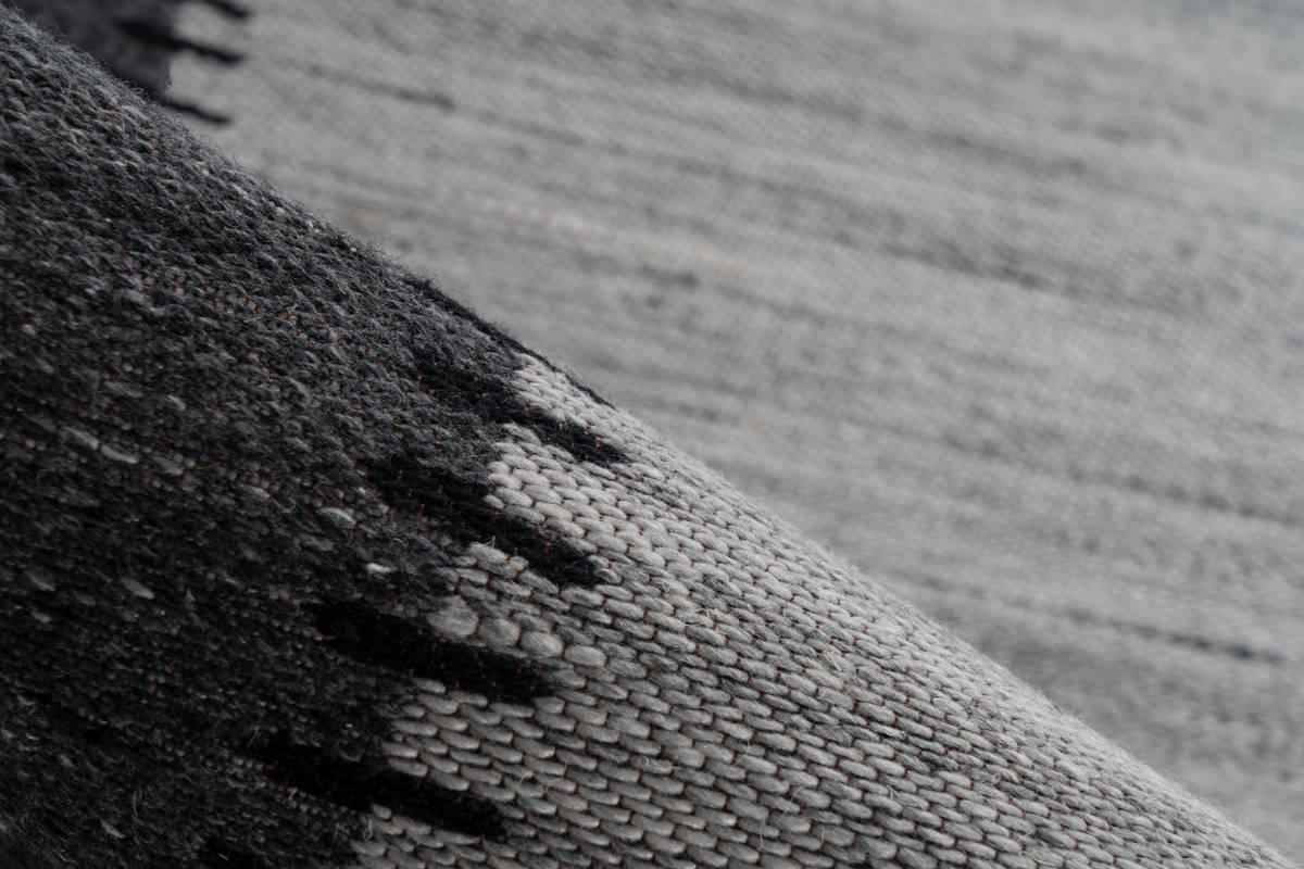 Kayoom Jacquard-Teppich Phoenix 310 Grau / Anthrazit