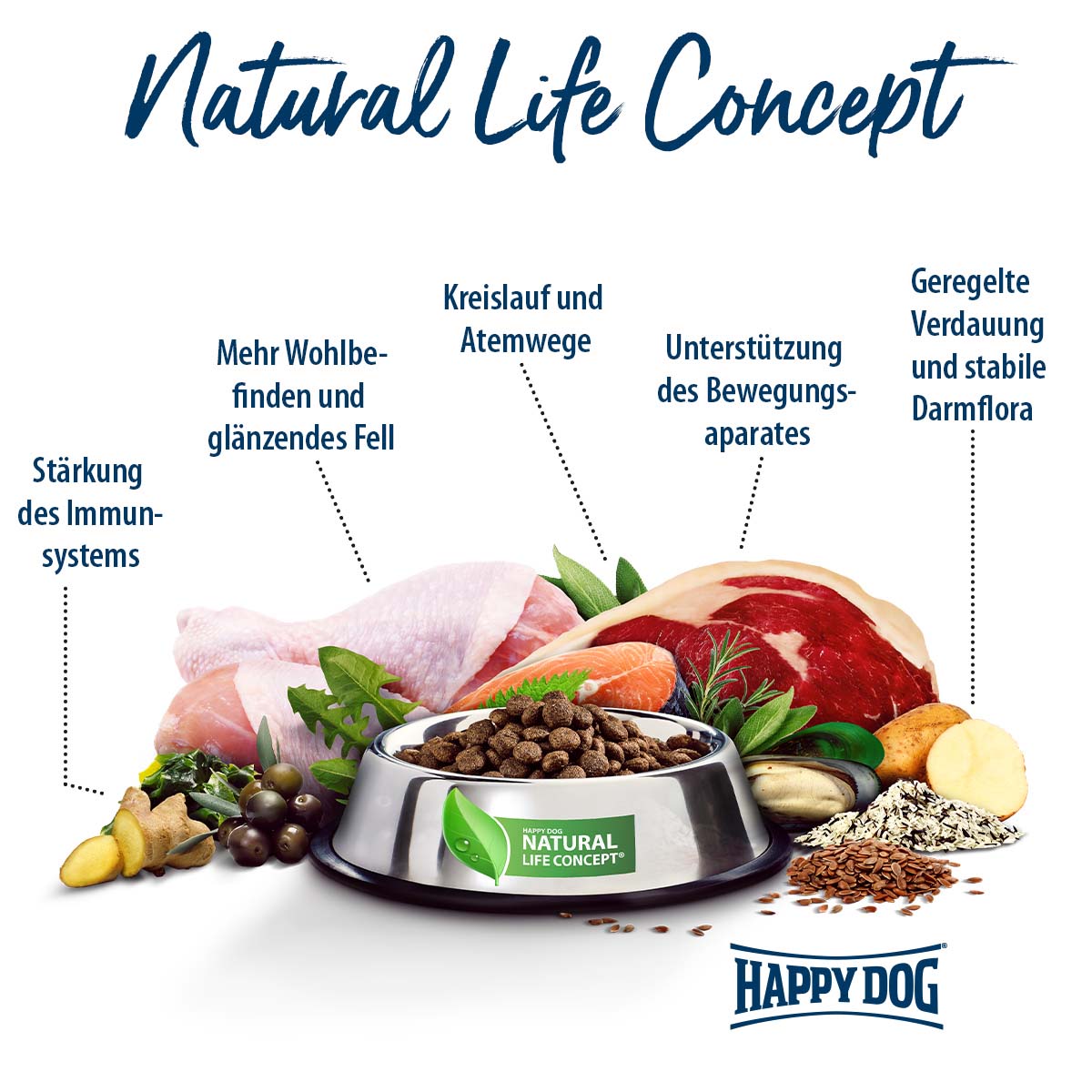 Happy Dog NaturCroq Senior günstig kaufen bei ZooRoyal