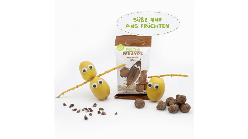 Freche Freunde Bio Kakaowürfel 20 g