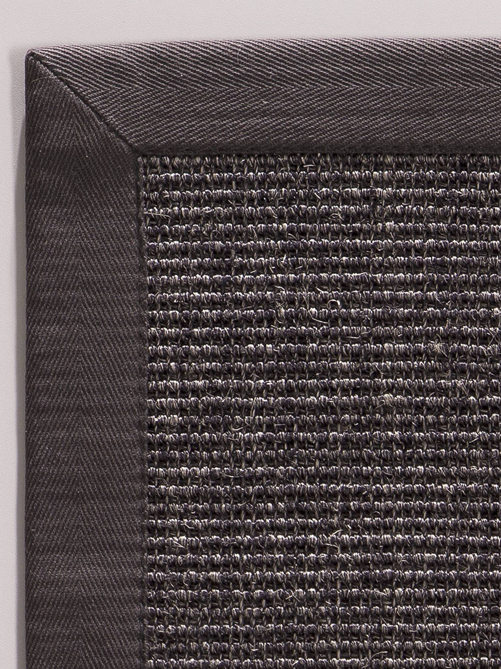 Aruba Colour Sisal-Teppich, Schiefer