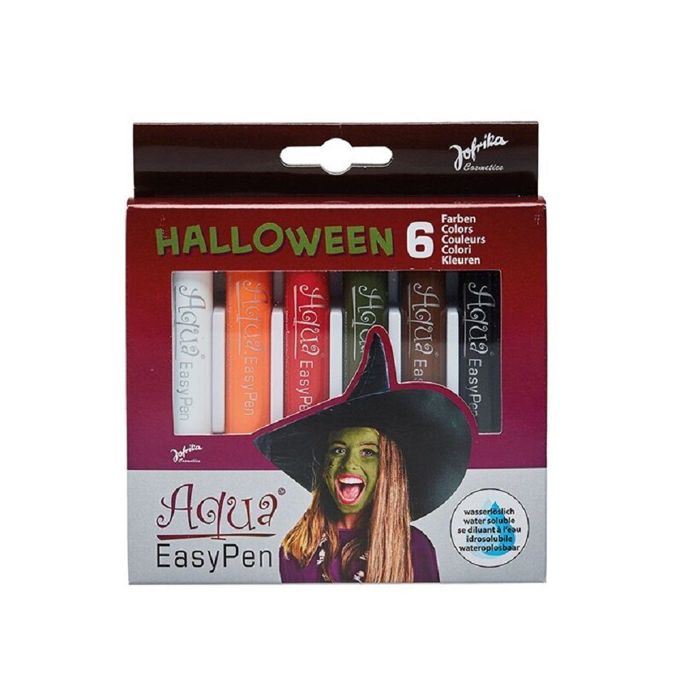 jofrika Schmink-Set Jofrika 748798 Aqua Easy Pen Box Halloween - 6 Schminkstifte