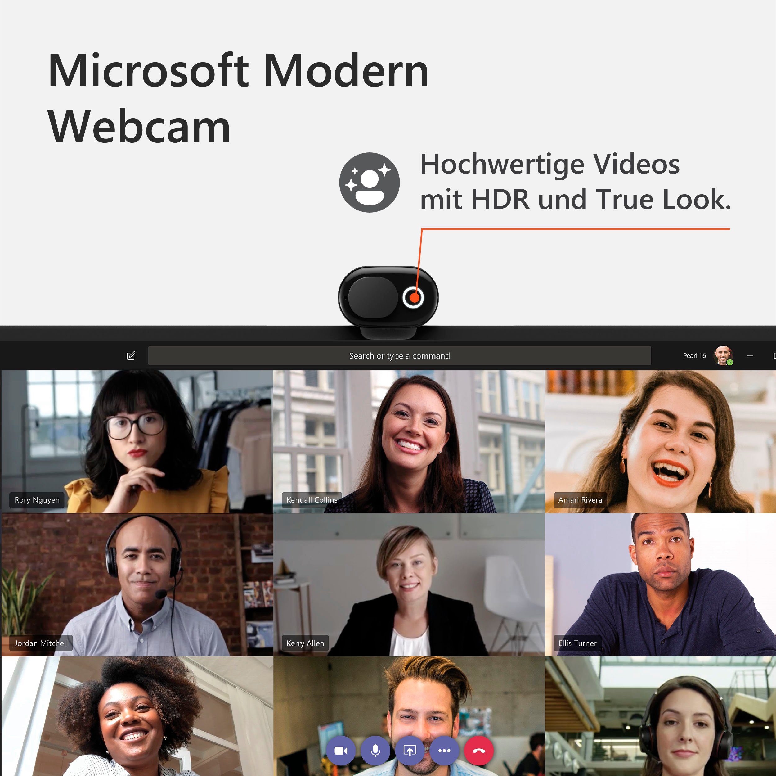 Microsoft Modern Webcam Webcam (Full HD)