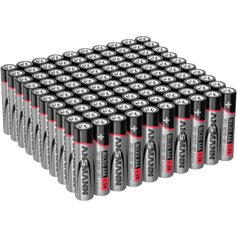 Ansmann Batterien Alkaline Micro AAA 100 Stück