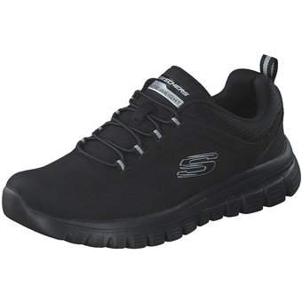 Skechers Slip On Sneaker in schwarz