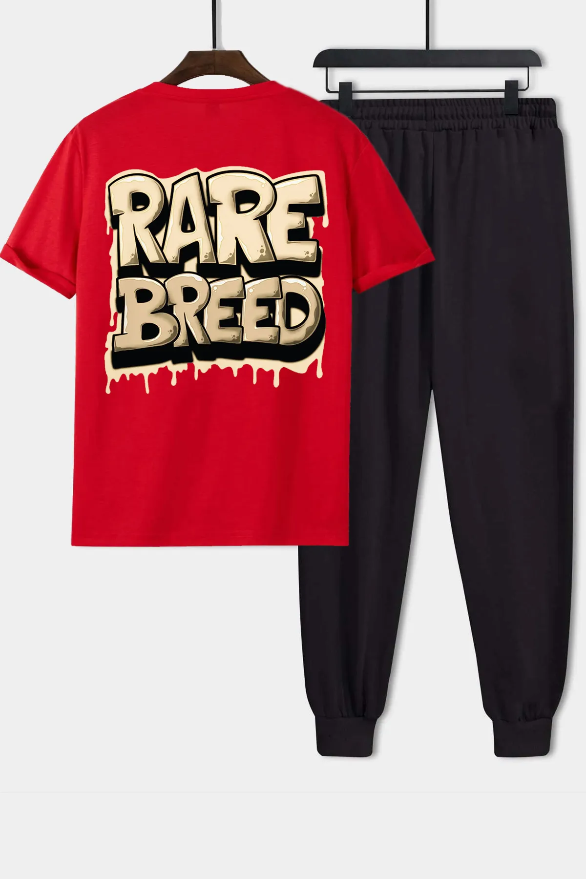 uyguntarz  Trainingsanzug - Rot - Regular Fit