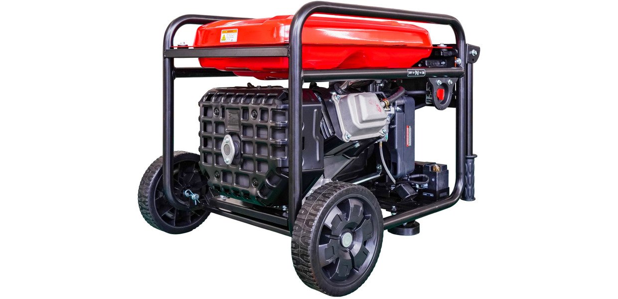 MW-Tools 724562443 BGI65E Benzínový invertorový generátor 6,5 kW 230V s elektrickým startováním
