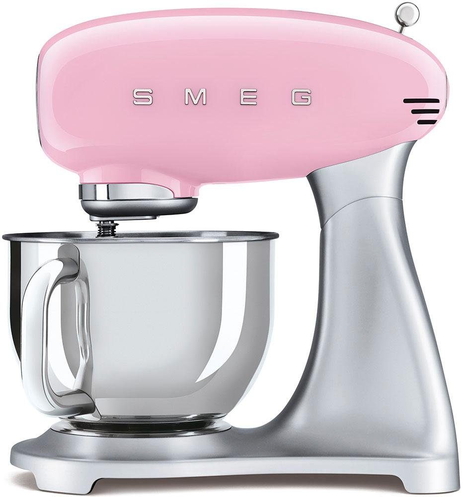 Smeg Küchenmaschine SMF02PKEU Cadillac Pink, 800 W, 4,8 l Schüssel