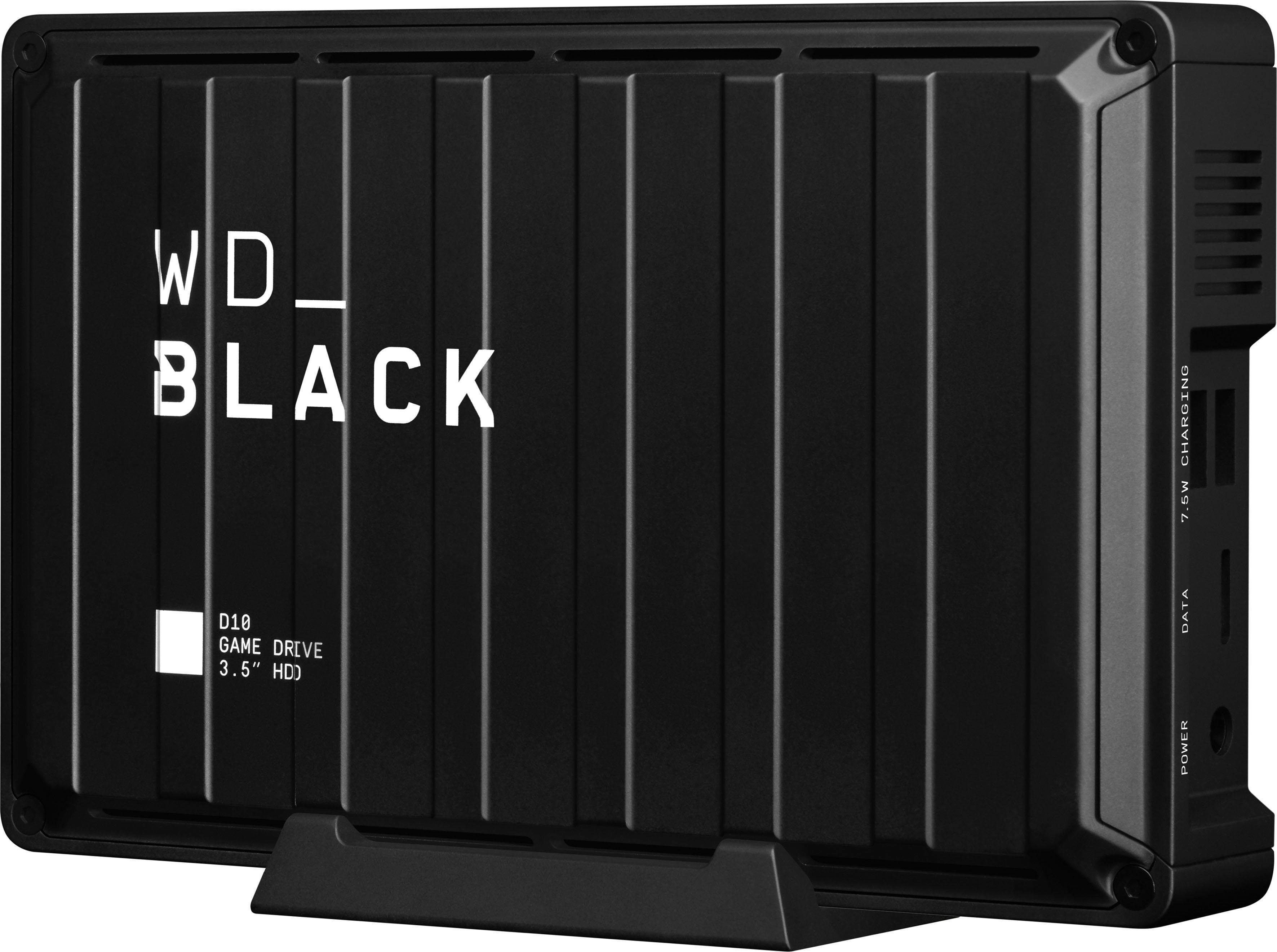 WD_Black D10 Game Drive externe Gaming-Festplatte (8 TB) 3,5