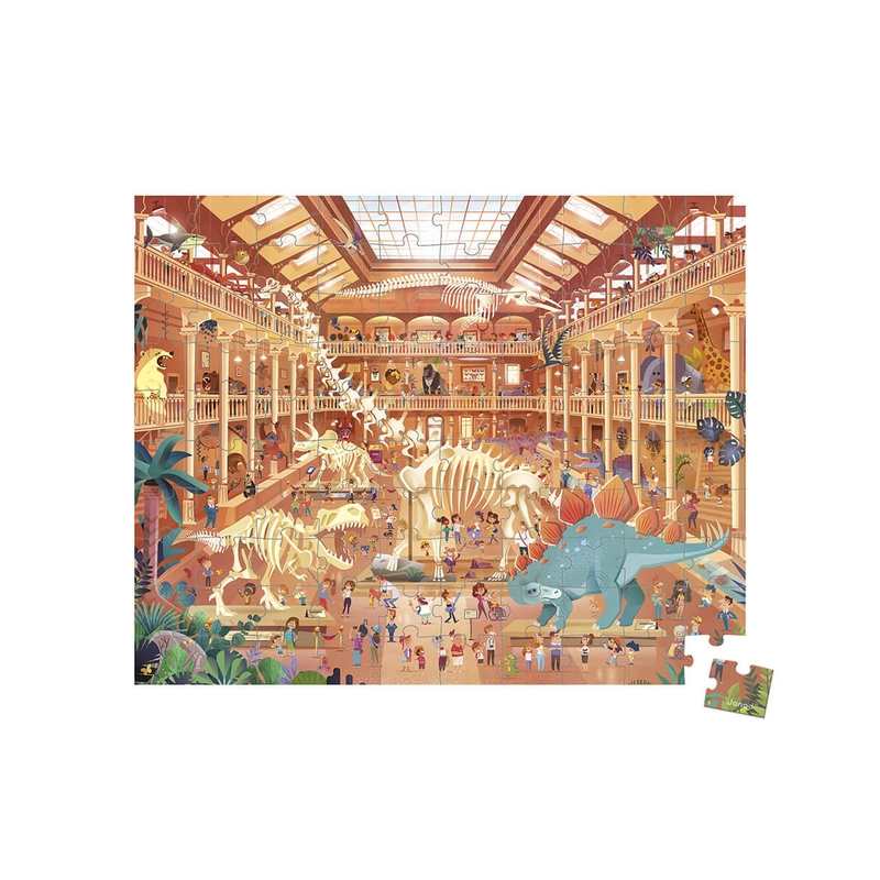 Puzzle Musée histoire naturelle 100 pièces