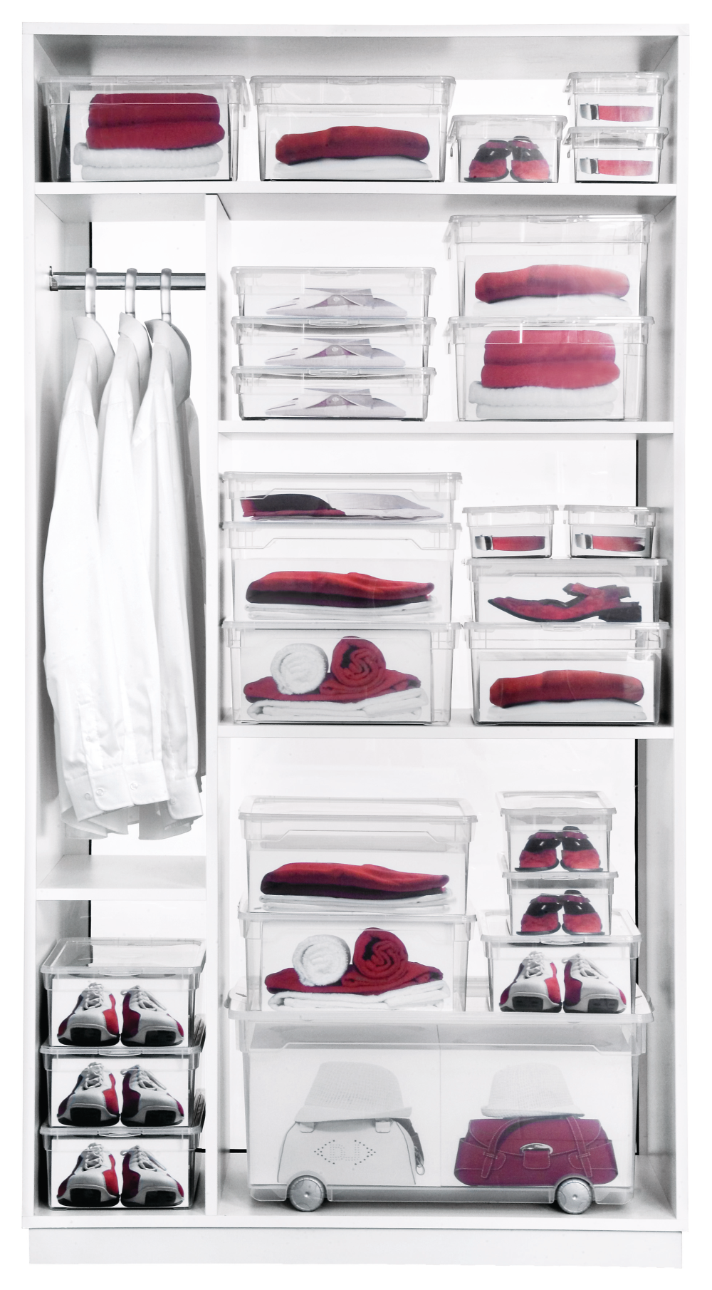 Aufbewahrungsbox Clear Box 63,0l