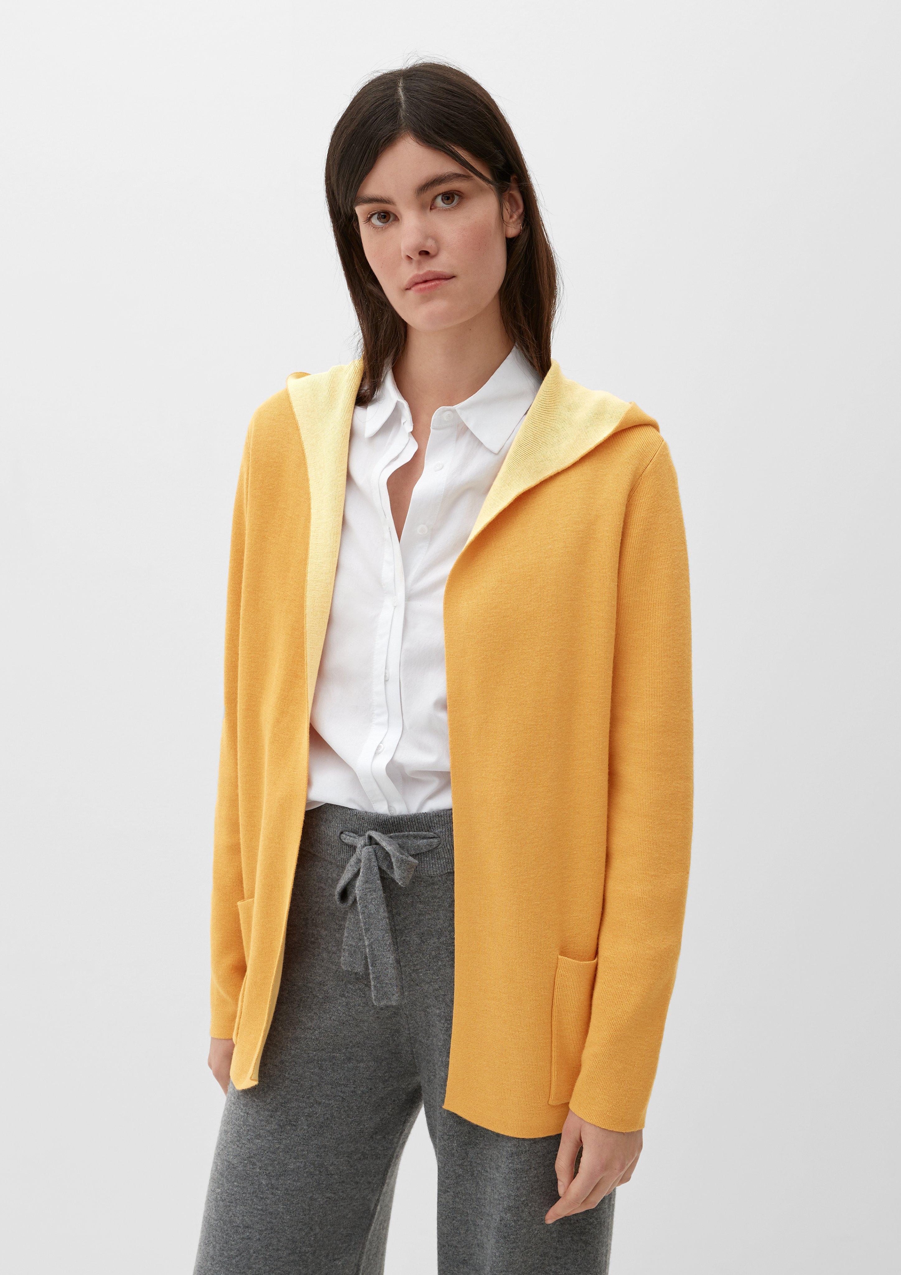 Strickjacke mit Kapuze  2126992-17X5