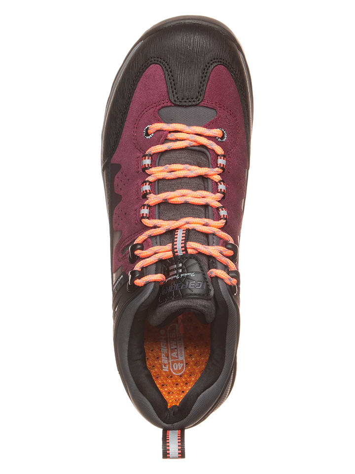 Icepeak Trekkingschuhe in Schwarz/ Lila günstig kaufen