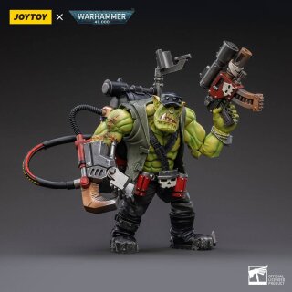 Warhammer 40k Actionfigur 1/18 Ork Kommandos Nob Nazbog 13 cm