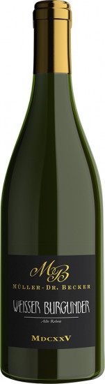 2022 Alte Reben-Dalsheimer Steig Weisser Burgunder MDCXXV trocken - Weingut Müller-Dr. Becker