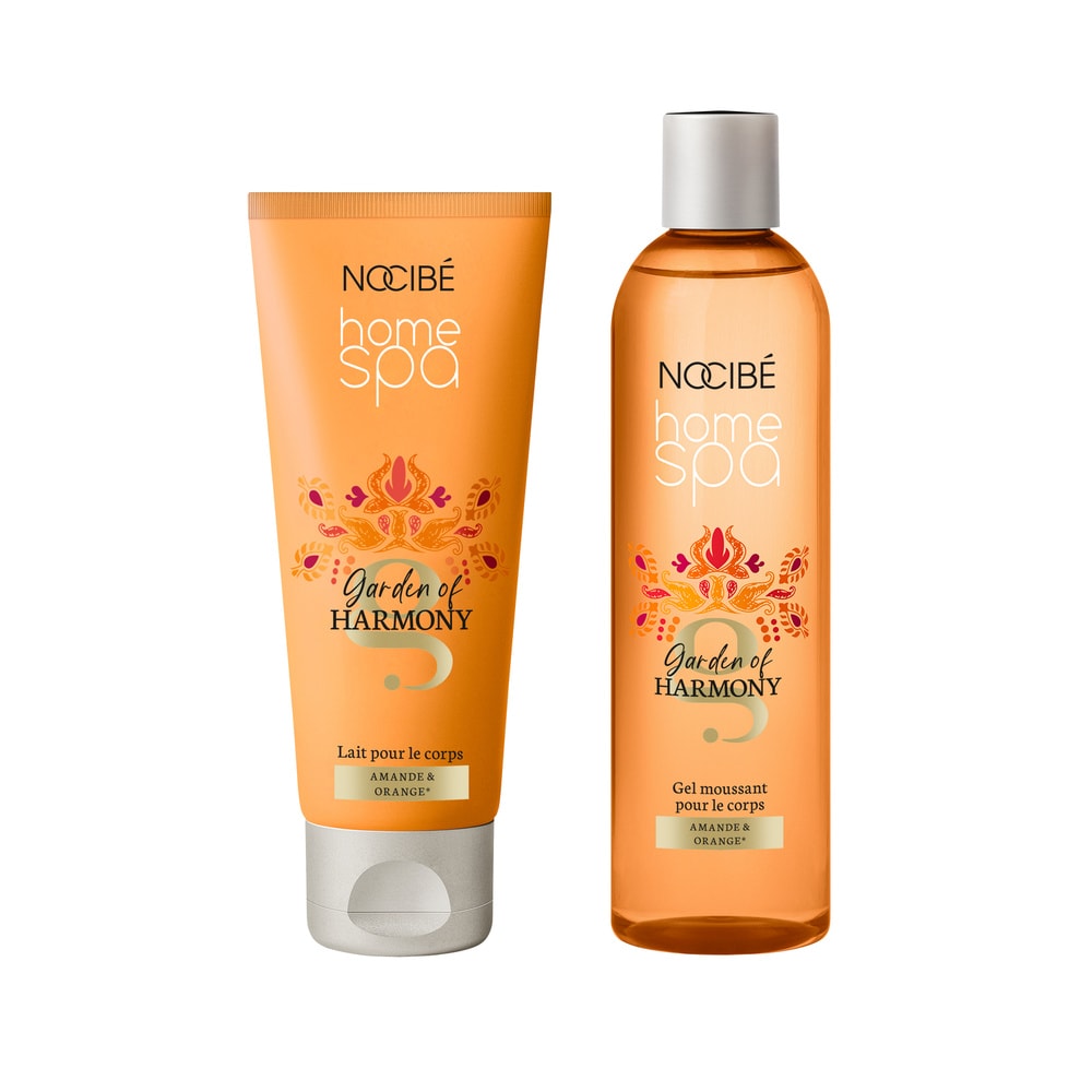 Nocibé Home Spa - Coffret Harmony of Ayurveda Parenthèse Bien-être Lait corps & mousse de douche