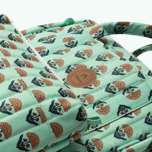 Dakota green diaper bag