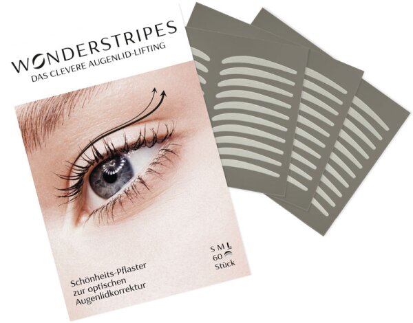 Wonderstripes Beauty Tapes Gr. L Augenlid-Tape