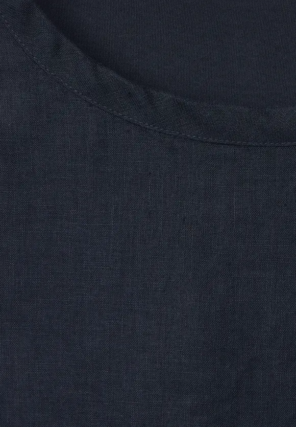 CECIL Leinenbluse im Materialmix