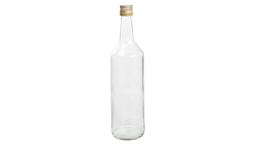 HI Glasflasche mit Schraubverschluss 1000ml