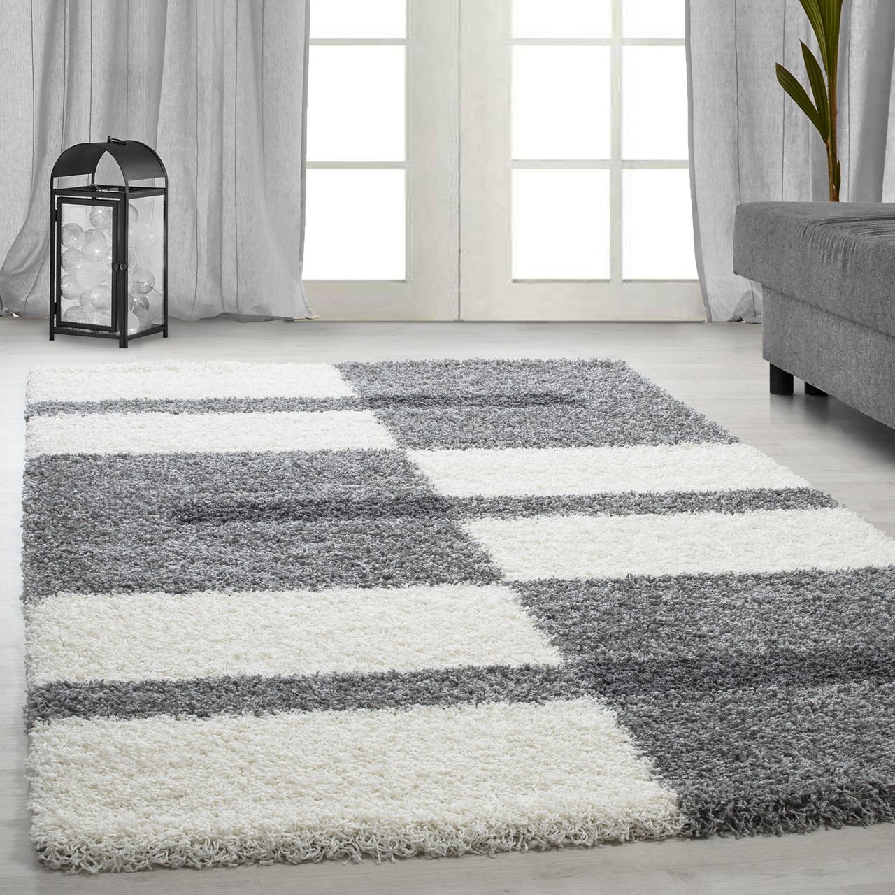 Ayyildiz Teppich, GALA 2505, LIGHTGREY, 80 x 150 cm