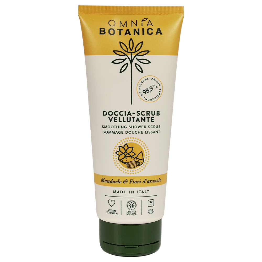 Omnia Botanica GEL DOUCHE GOMMANT AMANDE ET FLEUR D'ORANGER HYGIENE CORPS