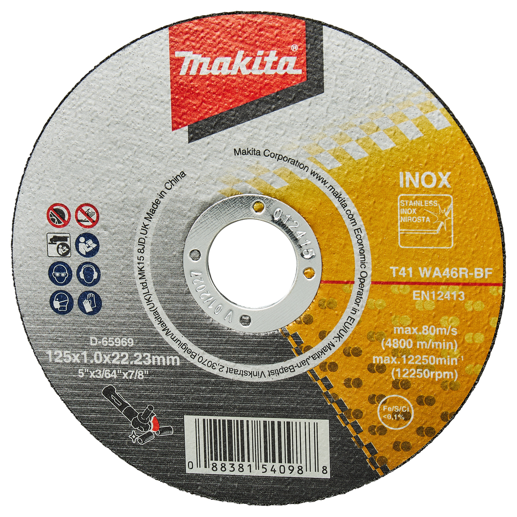 Makita Accessories D-65969-50 Rezalni disk iz nerjavečega jekla, veliko pakiranje
