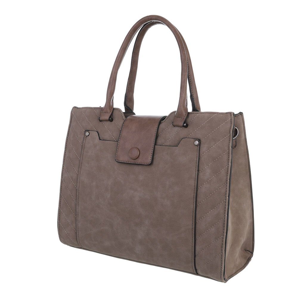 Ital-Design Schultertasche Mittelgroße, Damentasche used Optik Handtasche