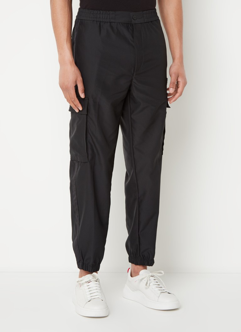 Pantaloni cargo HUGO BOSS Ginto cu logo conic