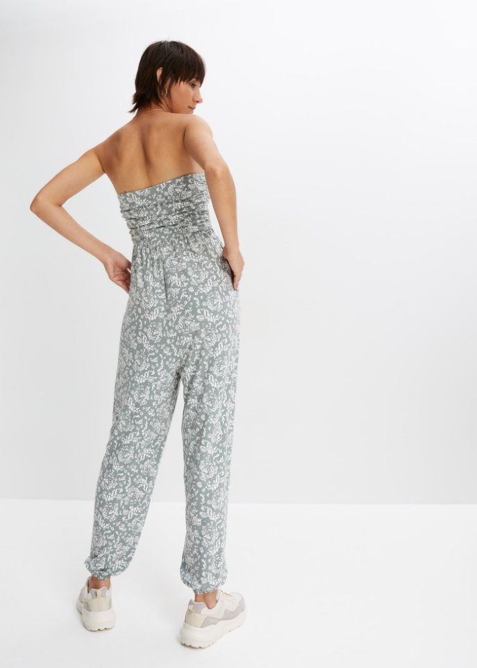 Haremshosen-Jumpsuit aus nachhaltiger Viskose