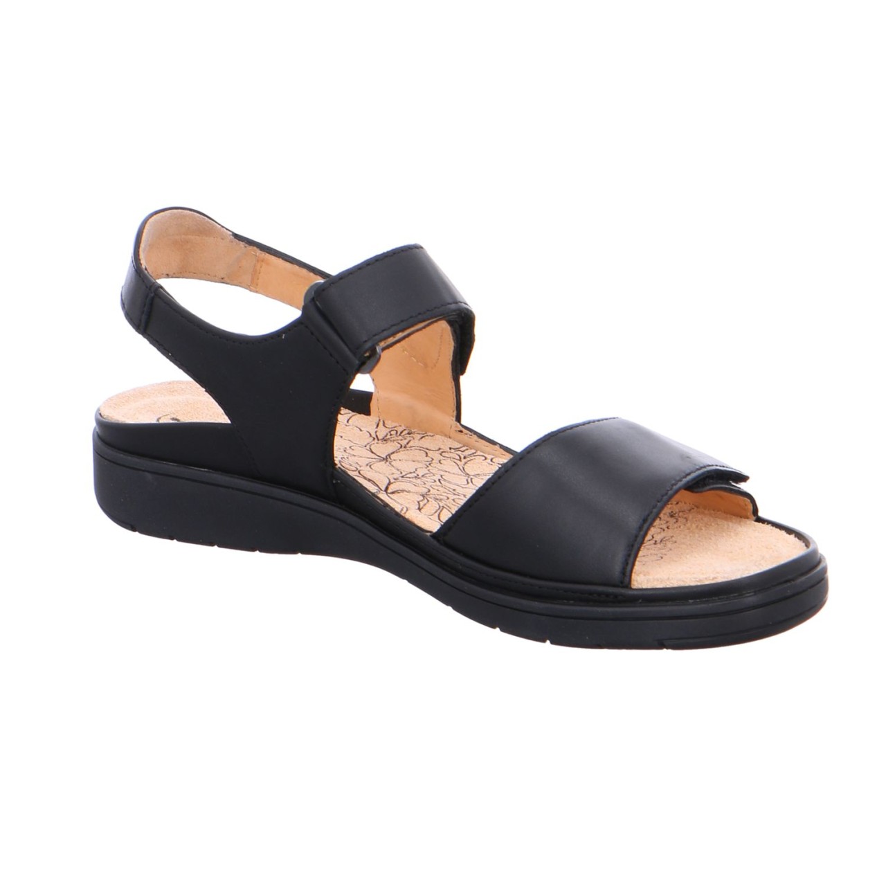 GANTER Komfort Sandalen schwarz Gina