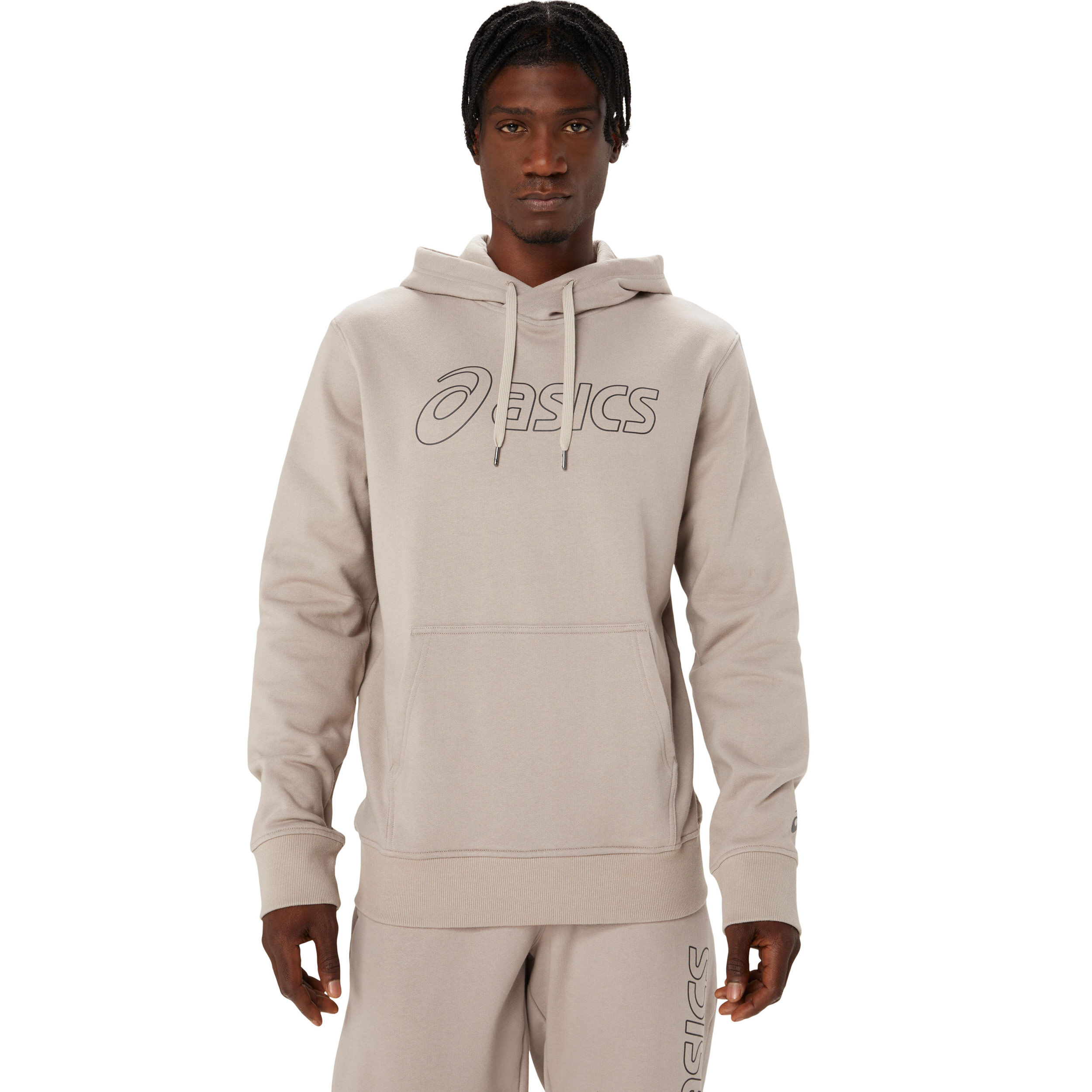 Logo OTH Hoody Herren - Grau, Beige
