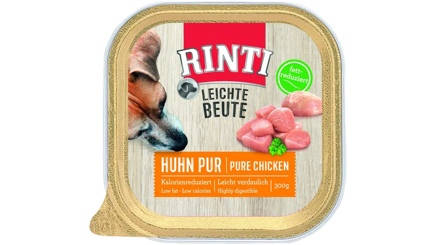 RINTI Hundenassfutter Leichte Beute Huhn 300 g