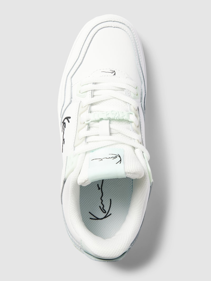 Sneaker mit Label-Details Modell 'LXRY' in hellblau