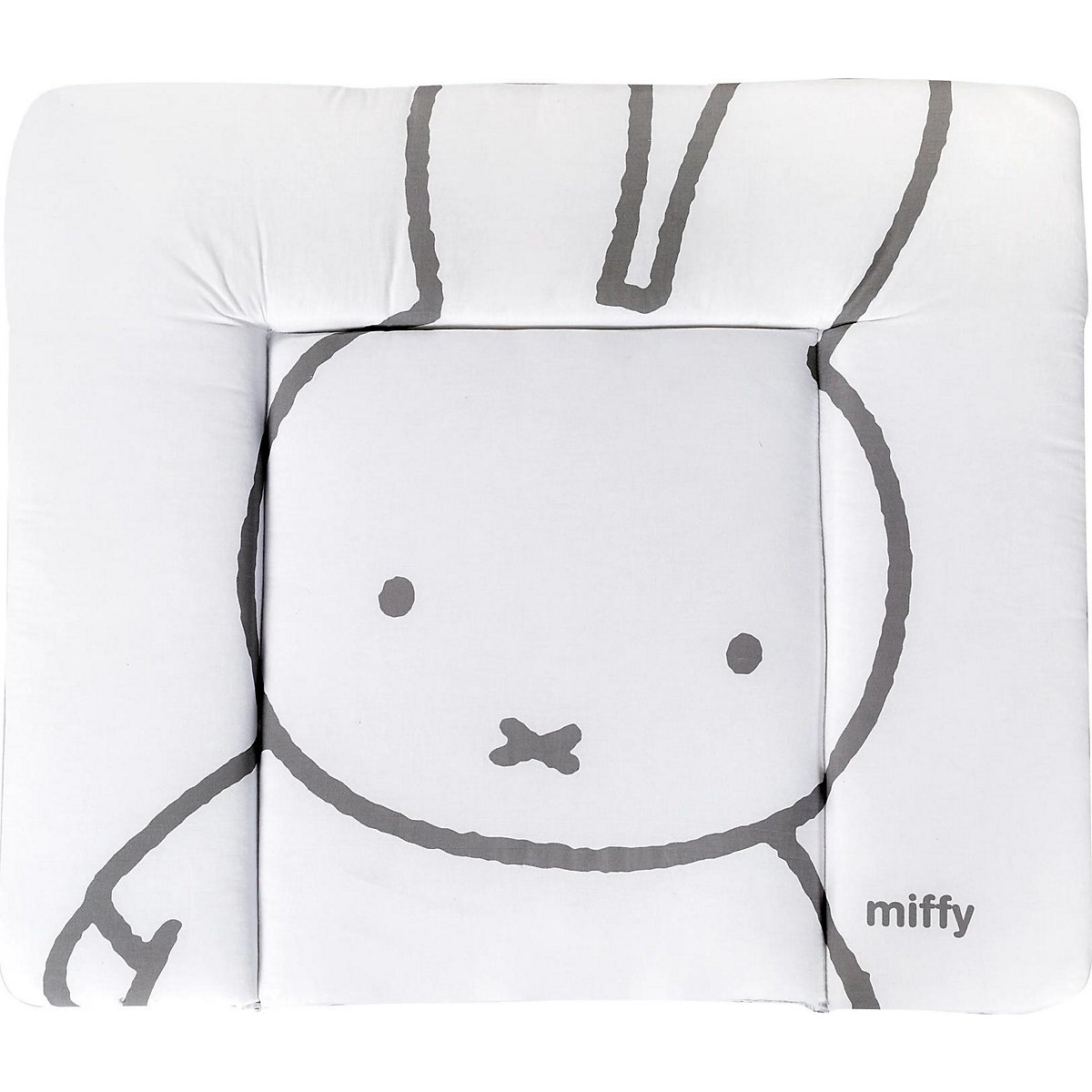 Wickelauflage soft Miffy grau