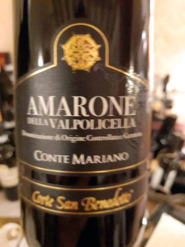 Corte San BenedettoConte Mariano Amarone della Valpolicella 2018