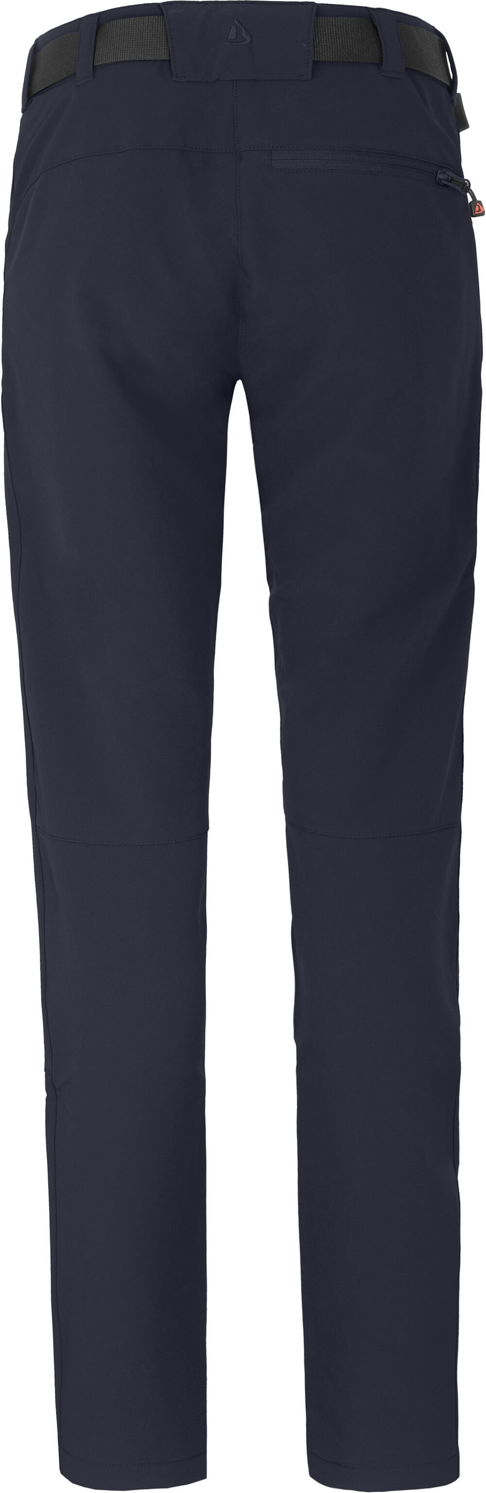 Bergson Outdoorhose KEITA Damen Winter-Wanderhose, warm, recycelt, Normalgrößen, Nacht blau