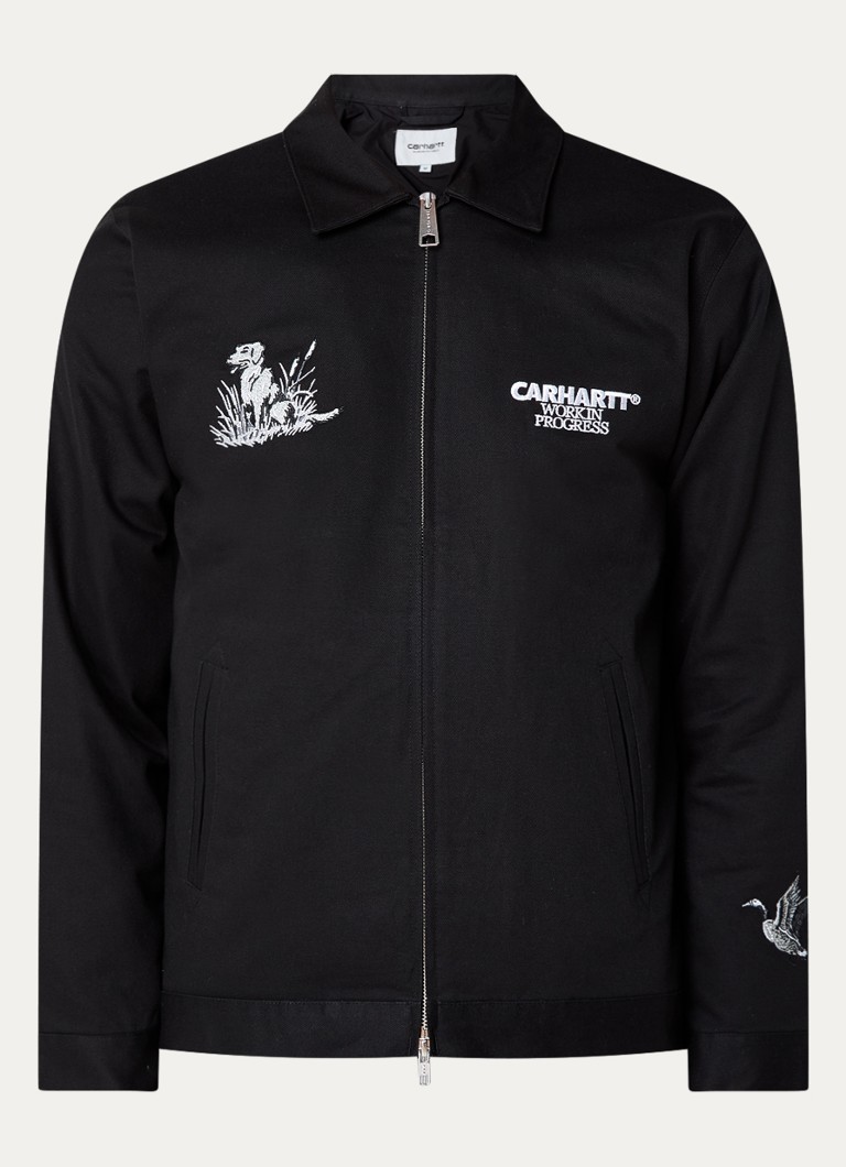 Μπουφάν Carhartt WIP Ducks με πλαϊνές τσέπες και κέντημα