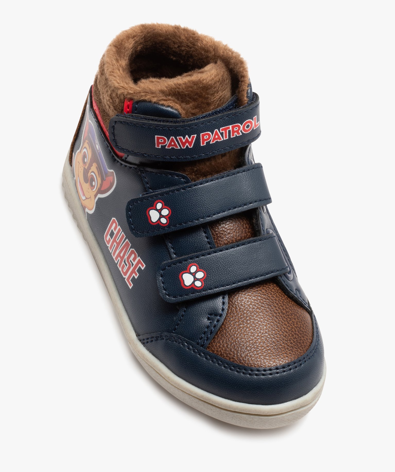 Boots Garçon fourrées avec triple scratch - Pat'Patrouille marine | GEMO