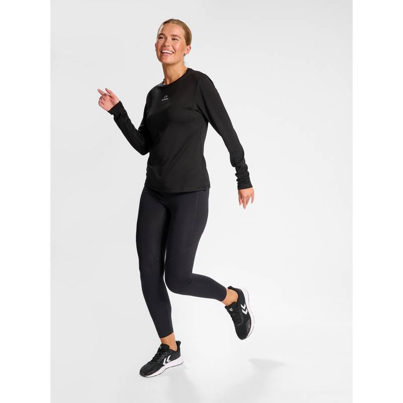 Newline nwlBEAT POLY LS TEE WOMAN T-Shirt Damen