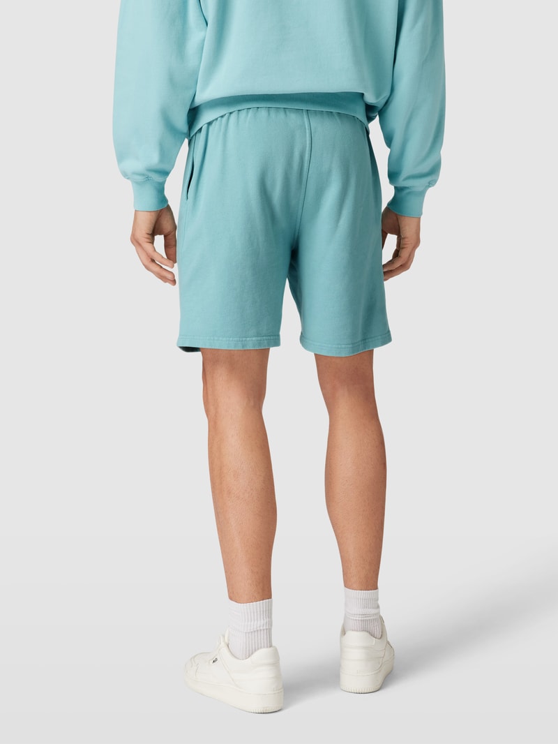Herren Sweatshorts mit elastischem Bund in mint