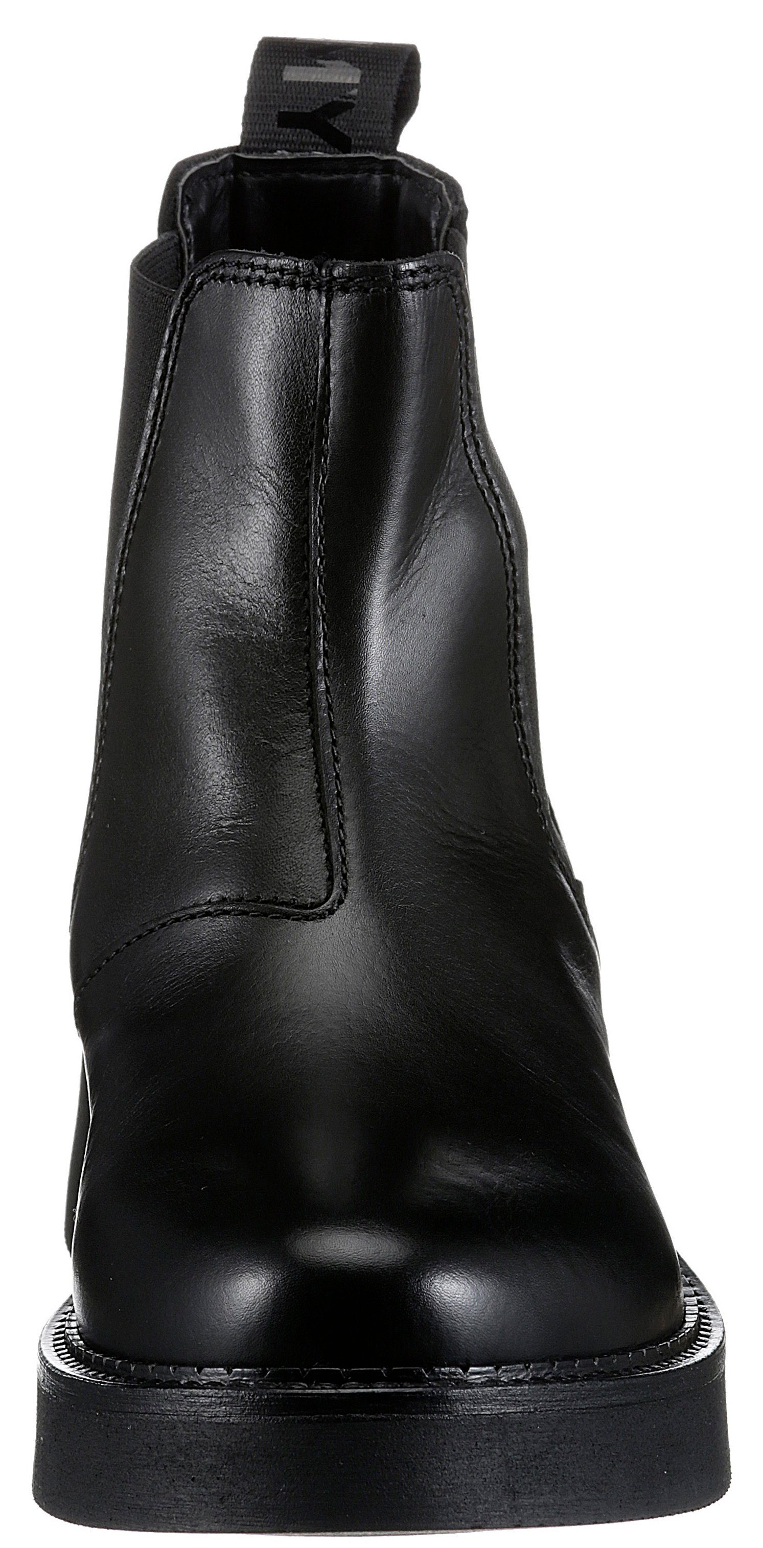Tommy Jeans TJW CHELSEA FLAT BOOT Chelseaboots mit komfortablem Stretcheinsatz, schmale Form