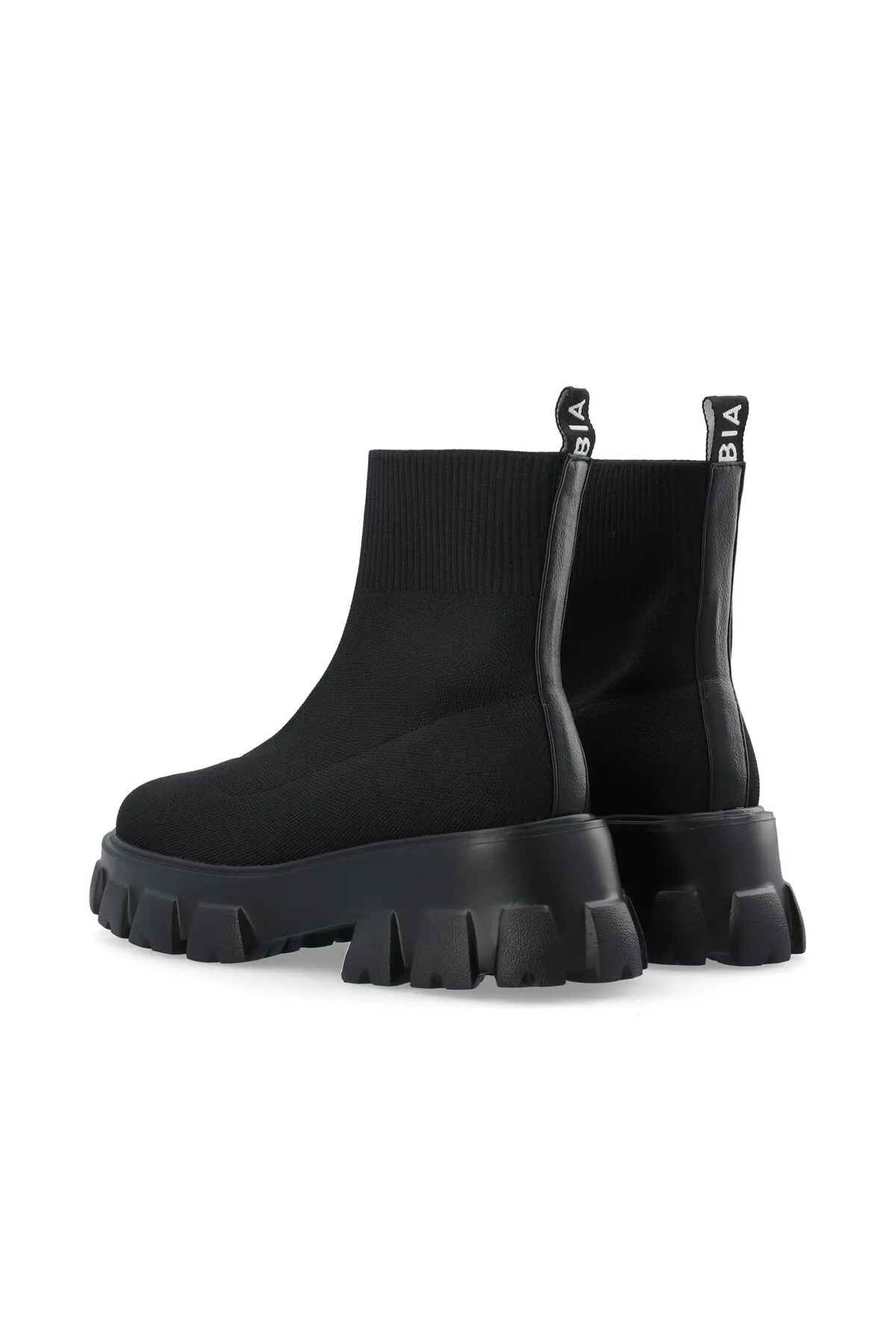 Bianco  Stiefelette - Schwarz - Flacher Absatz
