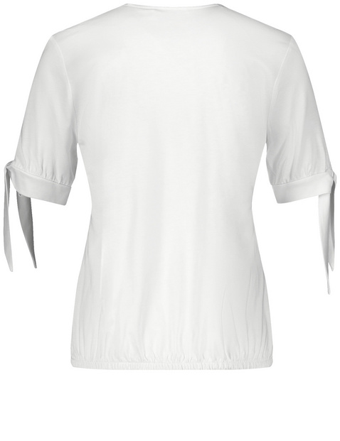 Halbarmshirt mit Bindedetail