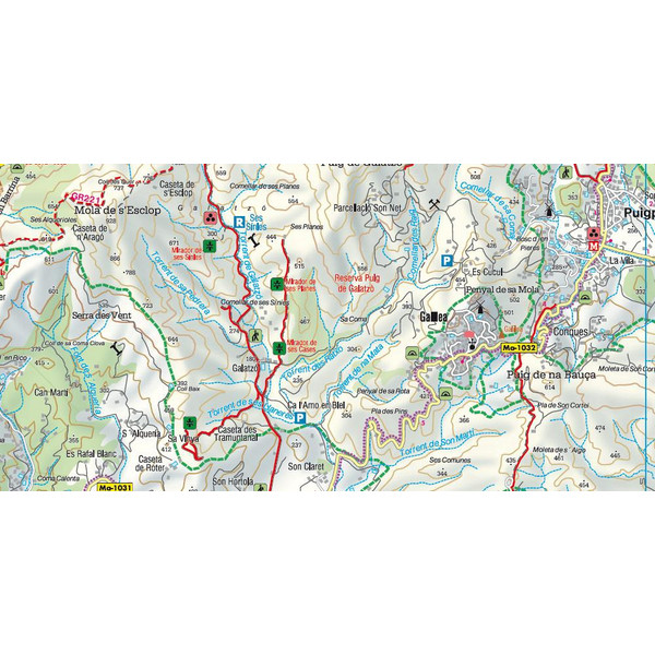Mallorca - Tramuntana - Wanderkarte