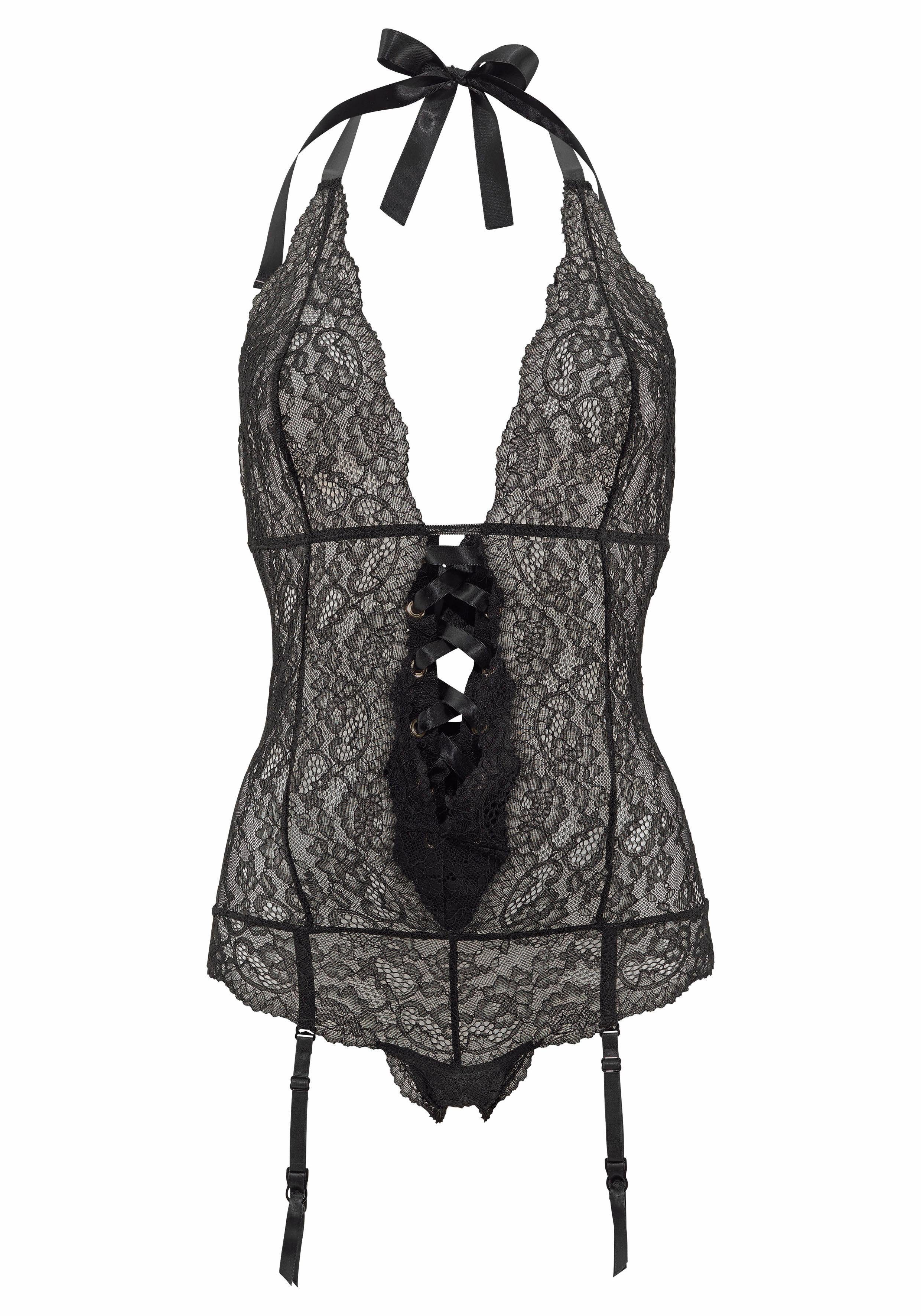 LASCANA Stringbody mit modischem Neckholder, sexy Dessous