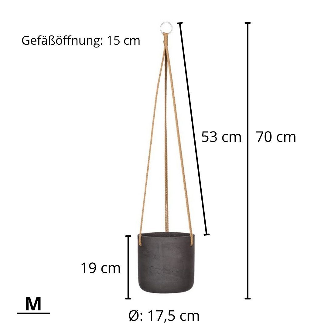 finestgreen Blumenampel Handgefertigte Blumenampel Hanging Charlie