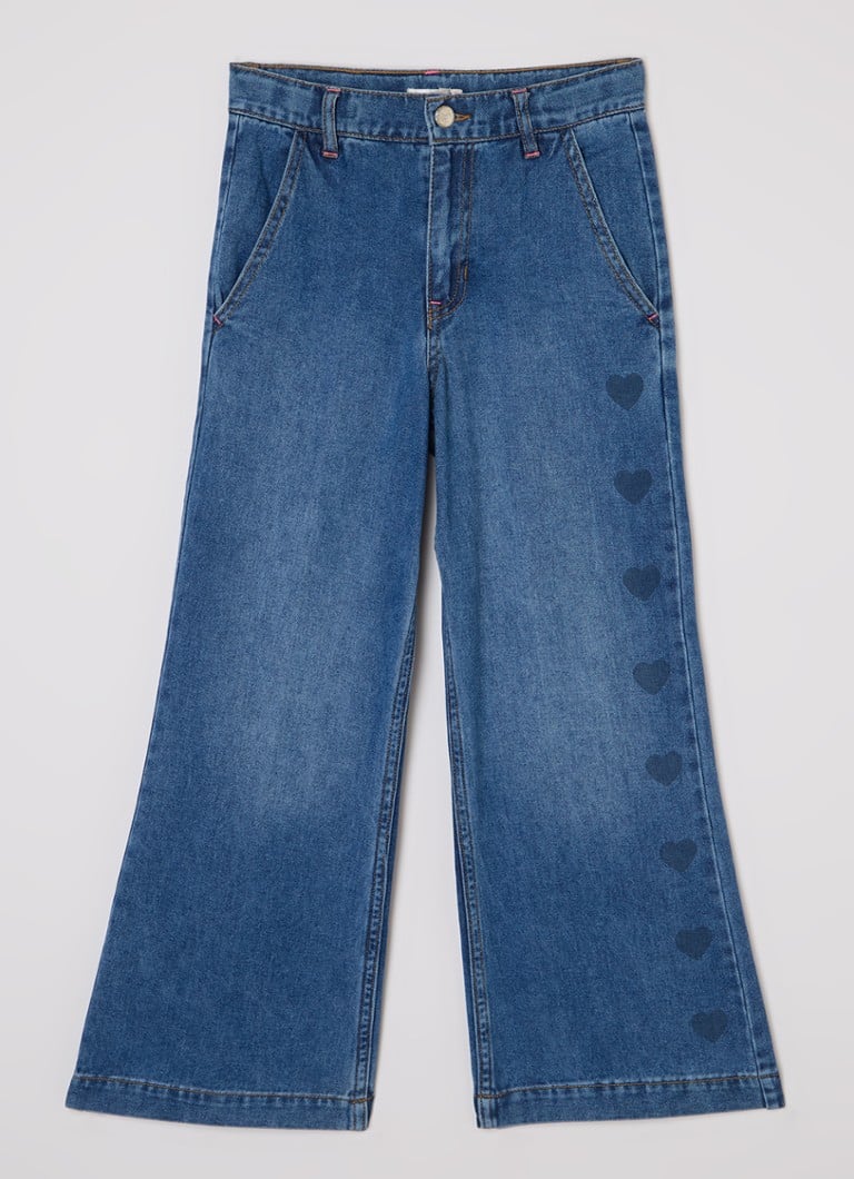 Billieblush Wide leg jeans with side pockets