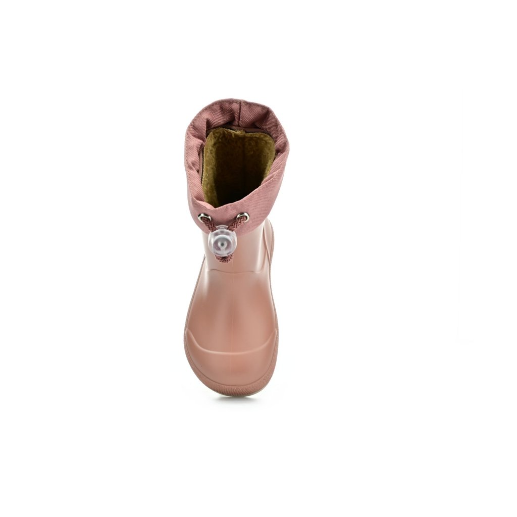 Igor Yogi Borreguito Cuello Rosa/Dusty Pink gefütterte Barfußgummistiefel