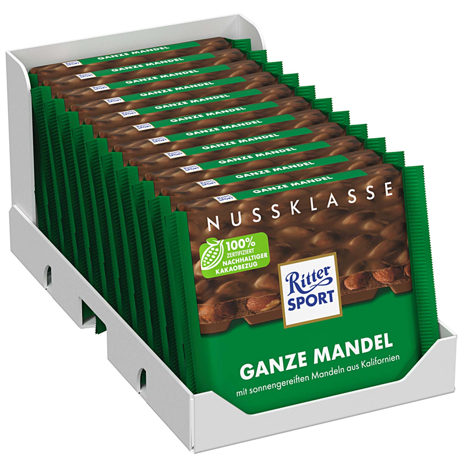 Ritter Sport Nuss-Klasse Ganze Mandel 100g
