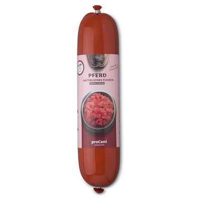 proCani Kochwurst Pferd Hypoallergen